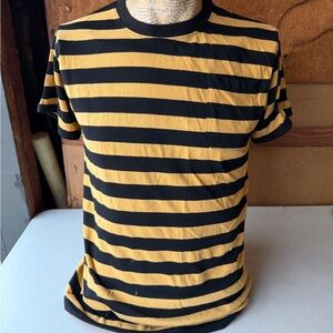 Striped biker tee: Limited run The Wild One inspired stripes
